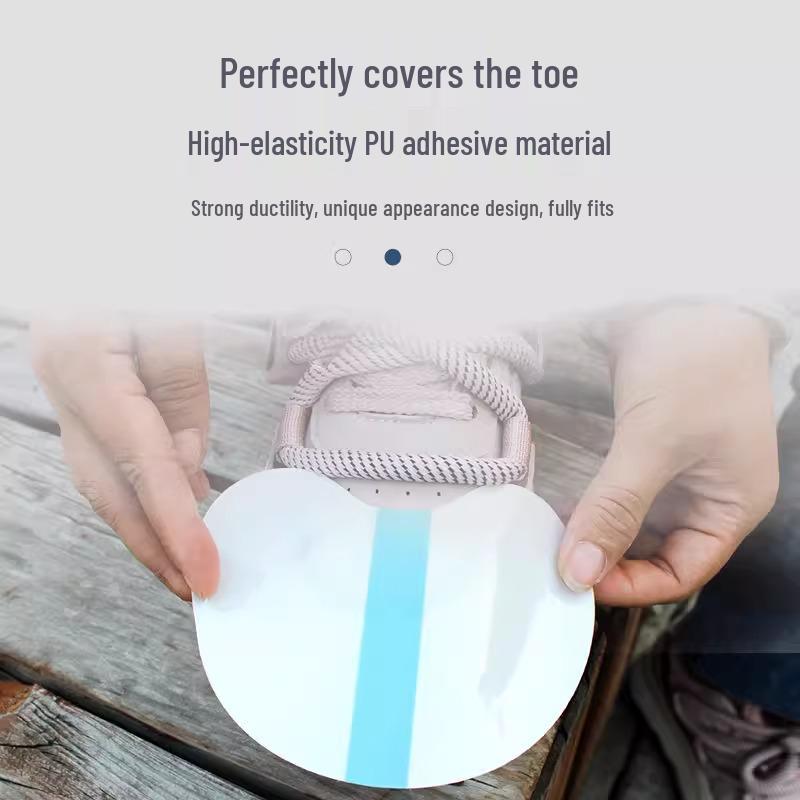 Transparent Waterproof Toe Stickers: High-Elastic Wet & Dirt-Proof Film for Rainy Days
