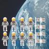 Astronaut Space Building Blocks Toys Set With Diy Assembly For Play Educational