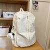 Schoolbag schoolbag female college students simple niche design sense high value junior high school students leisure travel backpack