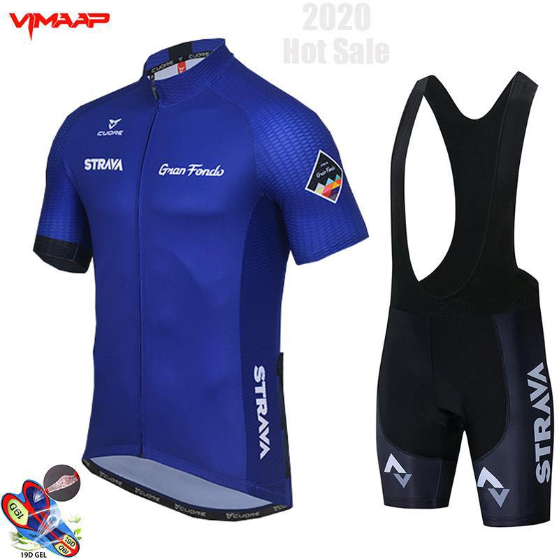 Cycling Suit Short Sleeve Strap Set Mountain Bike Men's Summer Riding Gear