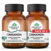 Cinnamon Veg Capsules 60 Count Pack of 2 for Healthy Metabolism and Digestive Support