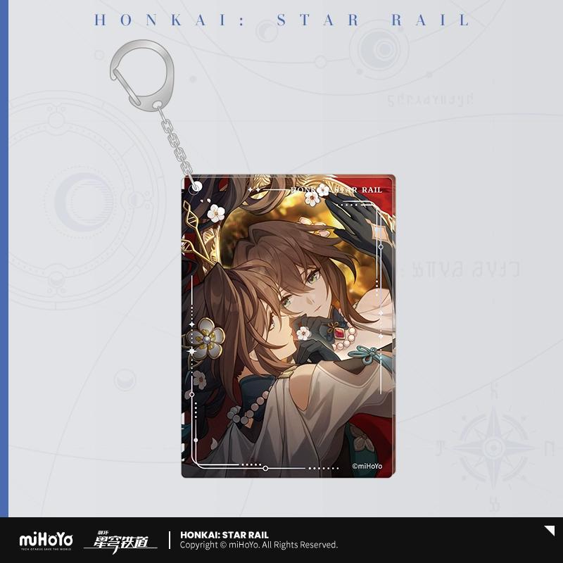 Sunsyea Honkai Star Rail Offizielles Merch miHoYo Original Authentische Lichtkegel-Serie Acryl-Schlüsselanhänger Sunday Dan Heng