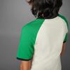 Adidas Originals Adicolor 70s Vintage Series Colorblock V-Neck Pullover Short Sleeve T-Shirt Women Tops White IK7885