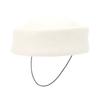 Winter New French Vintage Round Top 100% Wool Fedoras Hat Wedding Church Party Pillbox Caps Warm Women Hard Top Felt Berets Hat
