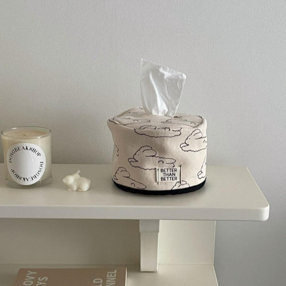 Table Decor Roll Paper Tissue Case Holder Tissue Storage Tissue Bag Tissue Paper Storage Box  Home