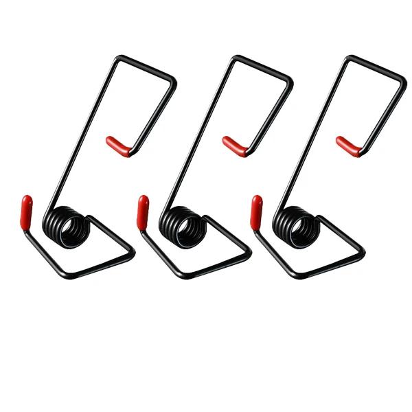 5-1 Stück Scheibenwischer Boosterfeder Universal Neu Wischerbefestigung Reduziert Geräusche & Vibrationen Aniti Kratzer Gummi Wischergreifer