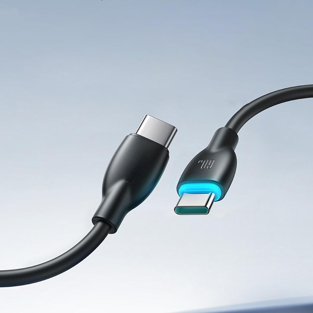 USB-C Charging Cable 60W PD Fast Charging Data Cable Cord 1m Length Reliable Charging For All Your Devices