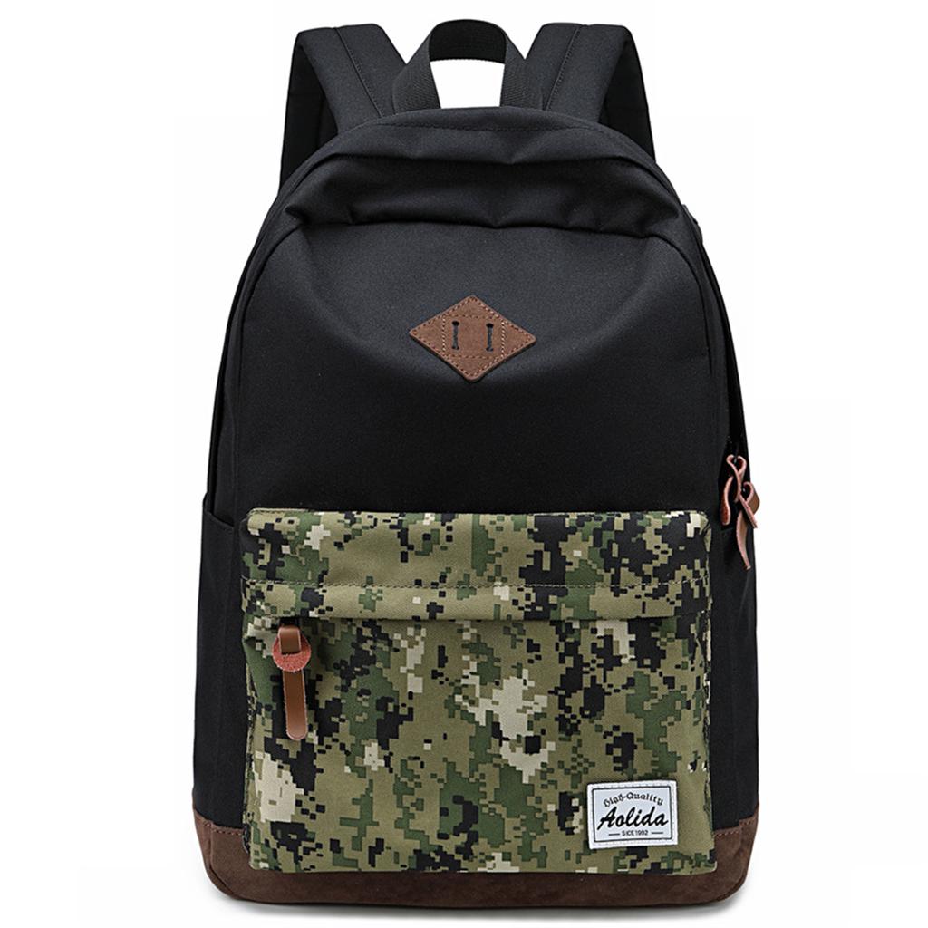 camouflage backpack purse