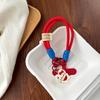Cartoon Kt Cat Cute Girl Heart Mobile Phone Lanyard Portable Rope Wristband Creative Bold Chain Pendant Women'S Lanyard