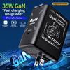 GaN 120W Ultraschnellladeger Mit Einziehbarem Typ-C Lightning-Kabel Schnellladeadapter Für iPhone16 iPad 14 13 Samsung Huawei