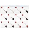 Complete 23Pcs Car Electrical Terminal Connector Pin Removal Tool Set For Wiring Harness Repair And Modification