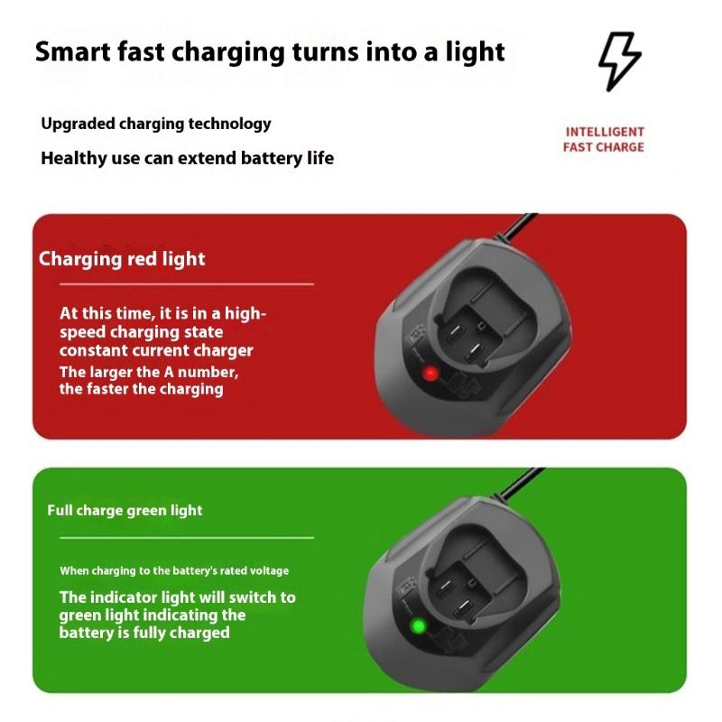 Rechargeable Device Battery Charging Adapter Plastic Construction Travel Friendly Suitable for Indoor Home Office Use
