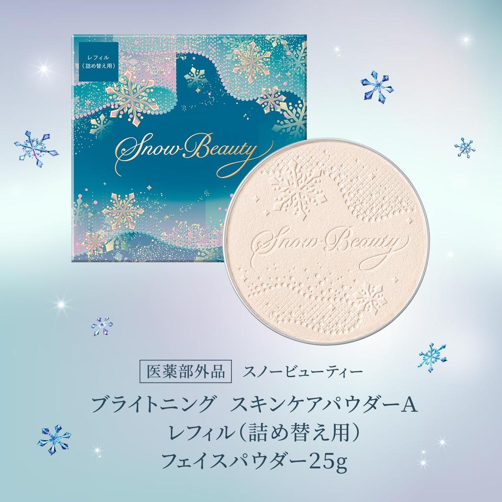 Snow Beauty Brightening Skin Care Powder A Face Floral Aroma Refill 25g [Quasi-drug] (Refill) Powder,
