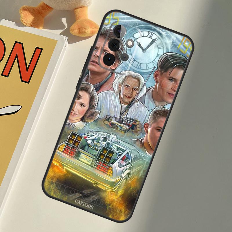 Back To the Future For Samsung Galaxy A26 A16 A06 A56 A36 A05 A22 A32 A52 A54 A34 A14 A55 A15 A53 A33 A35 Case