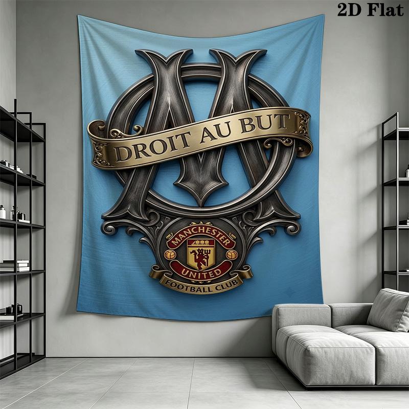 Manchester United Youth Courage Greatness Bedding 1 Duvet Cover 2 Pillowcase Without Core Soft And Comfortable Christmas Birthday Gift
