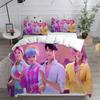 Bedding Set K-POP D-Demon H-Hunters 3D Printed Duvet Cover Set Soft Single Double Queen Size Bed For Birthday Gift For Girls