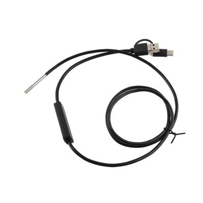 Endoscope Waterproof Portable Adjustable LED Lights 3.9mm Endoscope 3 In 1 Practical for Android for Type‑C Interface