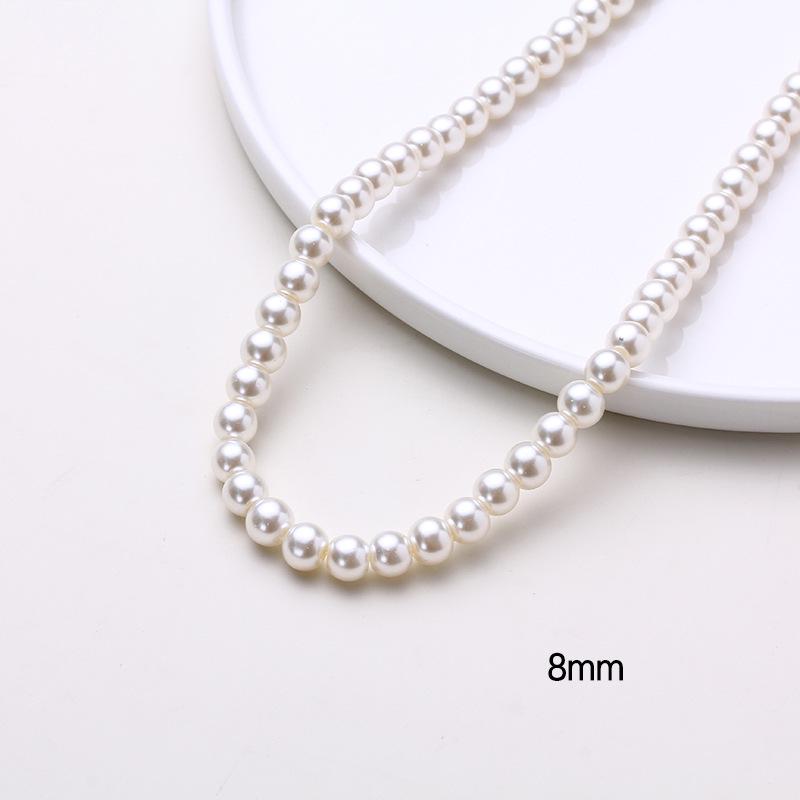 Pearl Color Glass Imitation Pearls Beads for DIY Jewelry Making