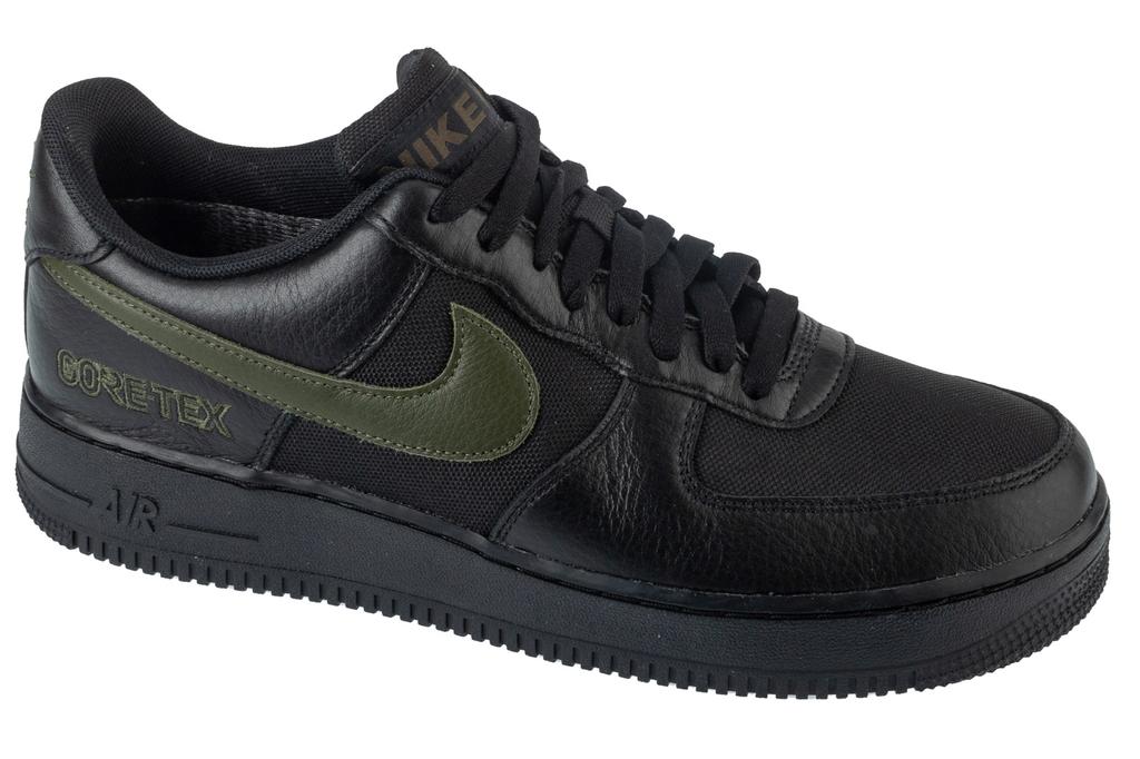Nike Air Force 1 Gtx, Herren schwarze Sneaker