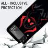Devil Bad Boy Anime Black Phone Case For Samsung ZFlip7 ZFlip6 ZFlip5 ZFlip4 ZFlip3 5G Hard Protective Galaxy Z Flip 3 4 5 6 7 C