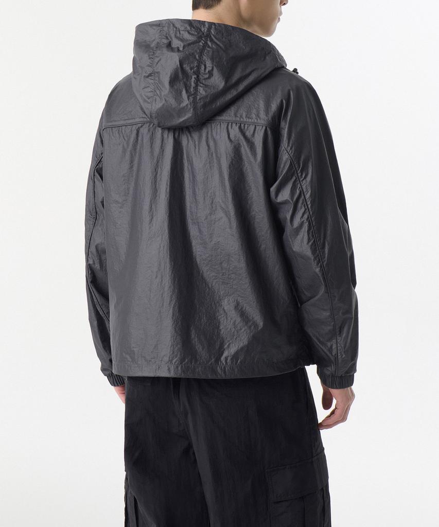 Musinsa Standard Glossy Crease Windbreaker Jacket [Grey]