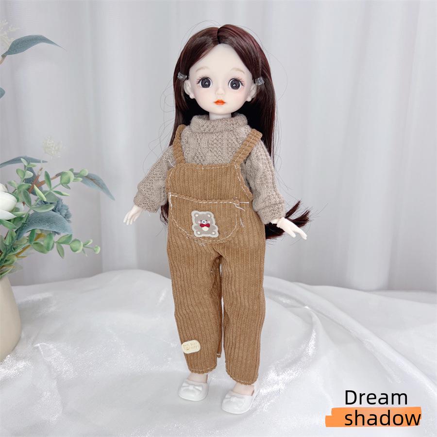 30 Cm Cute Princess Doll Set - 20 Joint BJD Girl, Perfect Birthday Gift