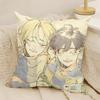 Anime Love Banana Fish Pillow Case Natural Linen Double-Sided Printing Sofa Home Decor Cushion Cover