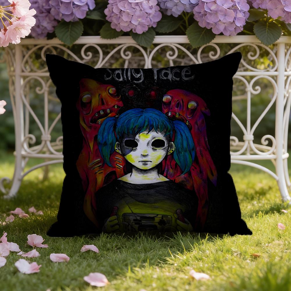 Band S-Sally F-Face Cushion Cover Home & Car Dual-Scene Pillow Cover: Reversible for Premium Comfort