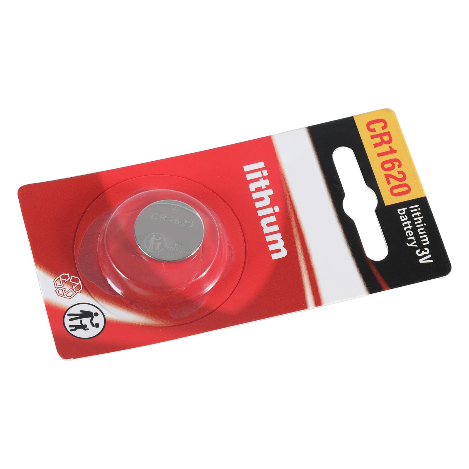 

3 В литиевая батарейка-таблетка CR1620 для бытовой электроники автомобильных ключей дистанционного управления не перезаряжаемая