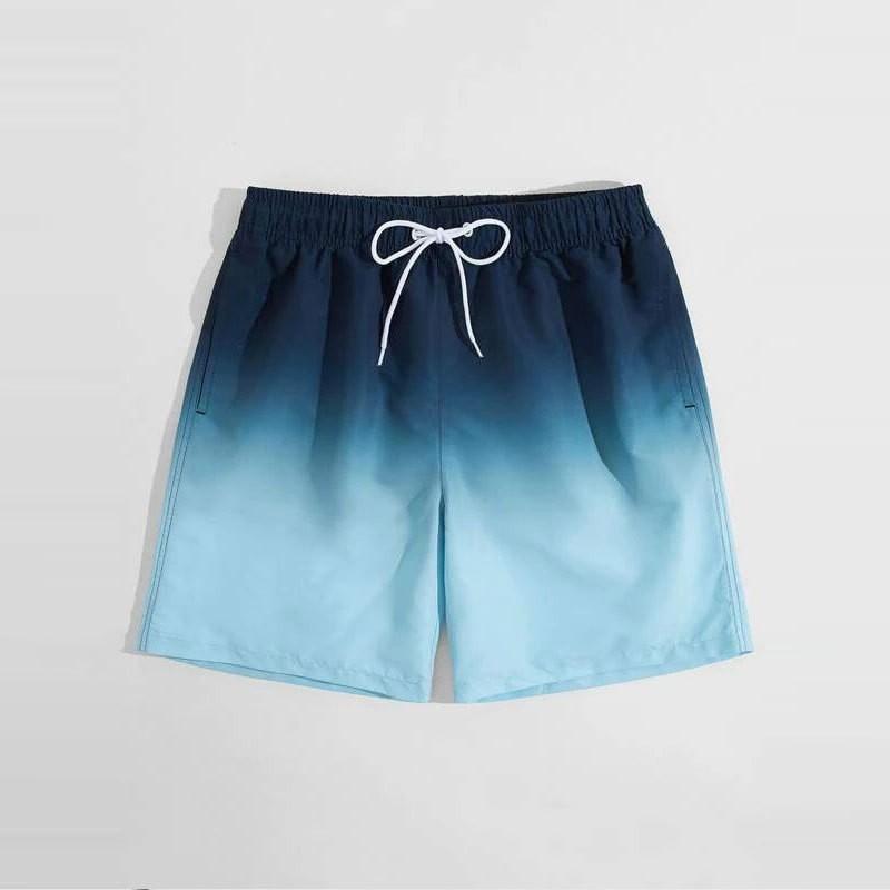 Mens Quick-Dry Swim Trunks With Lining Lightweight Beach Shorts Surfing Swimming Water Activities