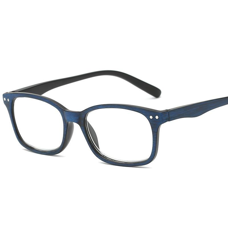 Classic Square Full Frame Presbyopia Glasses with Comfortable Design Ultra Light and Sturdy Anti Blue Light Reading Glasses