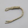 Wholesale Polyester Hand-woven Braided Lanyard Keychain-Fashionable DIY Car Bag Charm with Hook Colorful