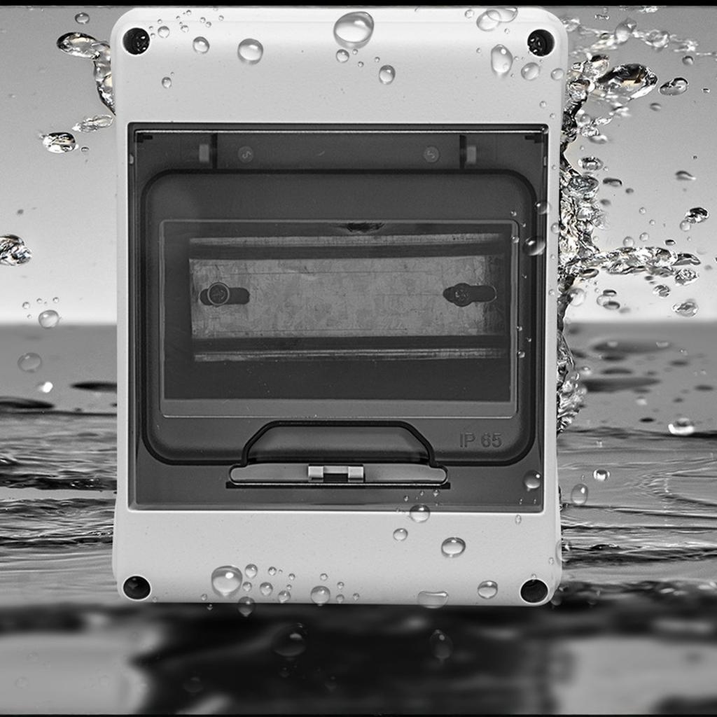 IP65 High Quality Power Enclosure - Polycarbonate Protective Case with Secure Lid, Compact Design for Indoor/Outdoor Use