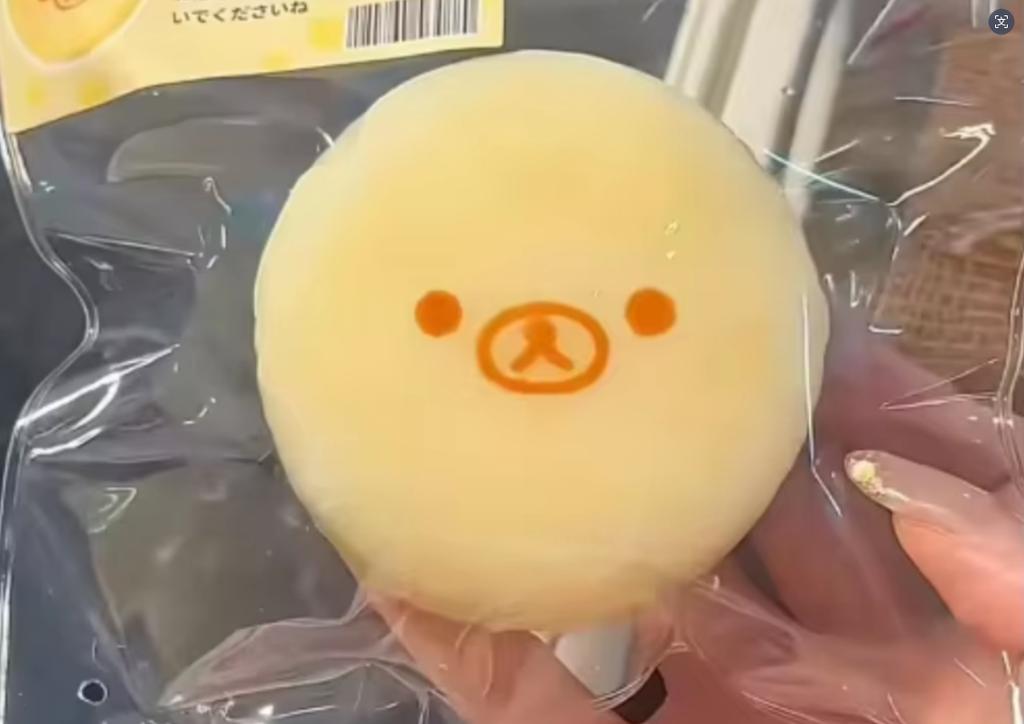 # New Rilakkuma Silicone Bear Carrot Squeeze Slow Rebound Portable Stress Relief Toy Squishy Toys Squishies