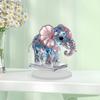 Cartoon Elephant Ornament Acrylic Home Decor Living Room Bedroom Desktop Ornament