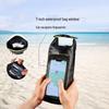 Dual-Function PVC Waterproof Phone Bag for Swimming and Diving, Touchscreen Compatible