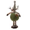 Fabric Standing Moose with Telescopic Legs Decoration