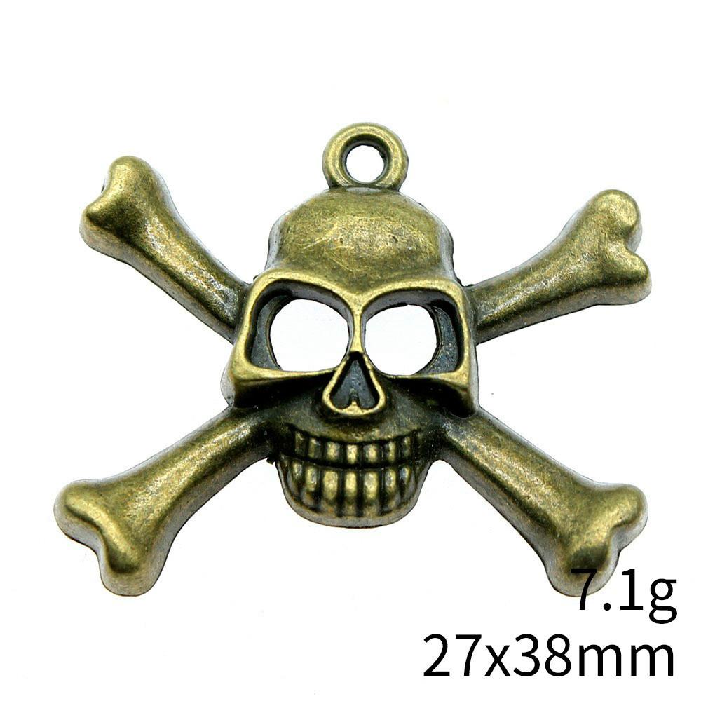 Father's Day Jewelry Creation Charms Skeleton Charms Pendant Art Supplies Man Pendant