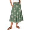 Womens Maxi Skirt Drawstring High Waisted Summer Long Skirts Lightweight Tiered Flowy Floral Pleated Skirts