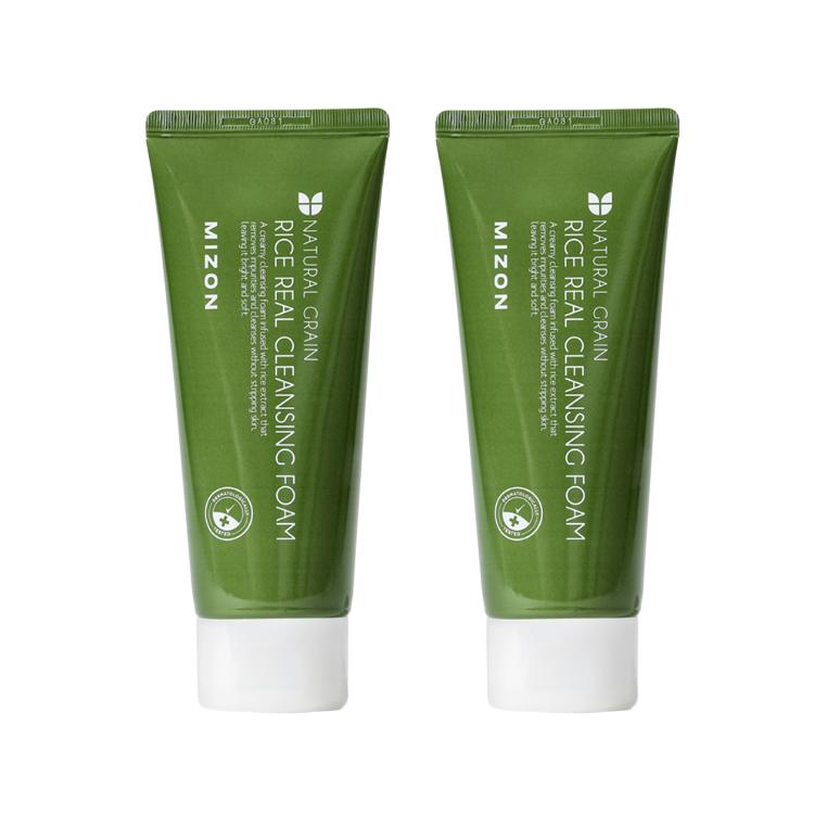 Mizon Rice Real Cleansing Foam 150m (3 Options)