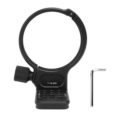 Lens Collar for 18-300mm F3.5-6.3 Lens Tripod Mount Ring Built In Quick Release Plate Aluminum