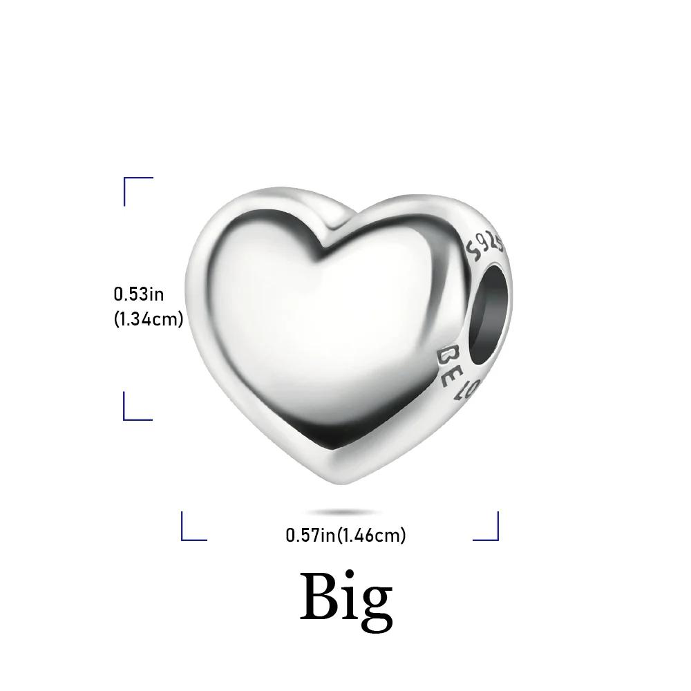 New Original Copper Colorful Heart Clover Rose Star Butterfly Bird Bead Charms For Diy Bracelet Necklace Women Gift