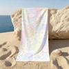 Kids Patchwork Towel Towels For Beaches Yoga Studios Gyms Hot Springs Swimming Pools And Picnics