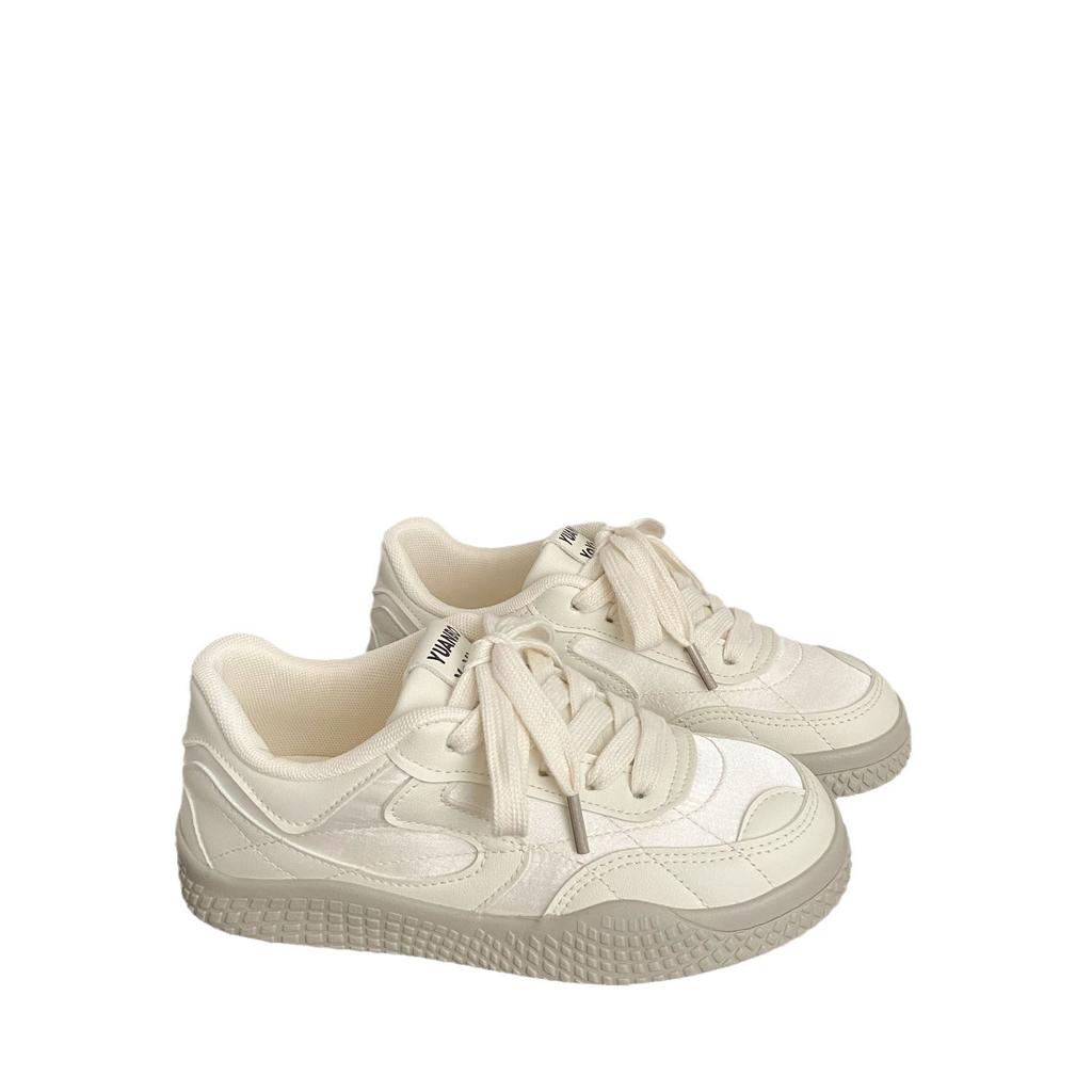 Versatile casual little white shoes women's 2025 new spring and autumn new breathable soft-soled students cute casual board shoes