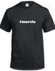 #marcia T-Shirt Hashtag Marcia Lustiges Geschenk Schwarz Weiß Baumwolle T-Shirt