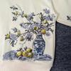 Derschutze "Garden of Eden" Embroidered Fleece Zip-Up Hoodie for Men & Women.