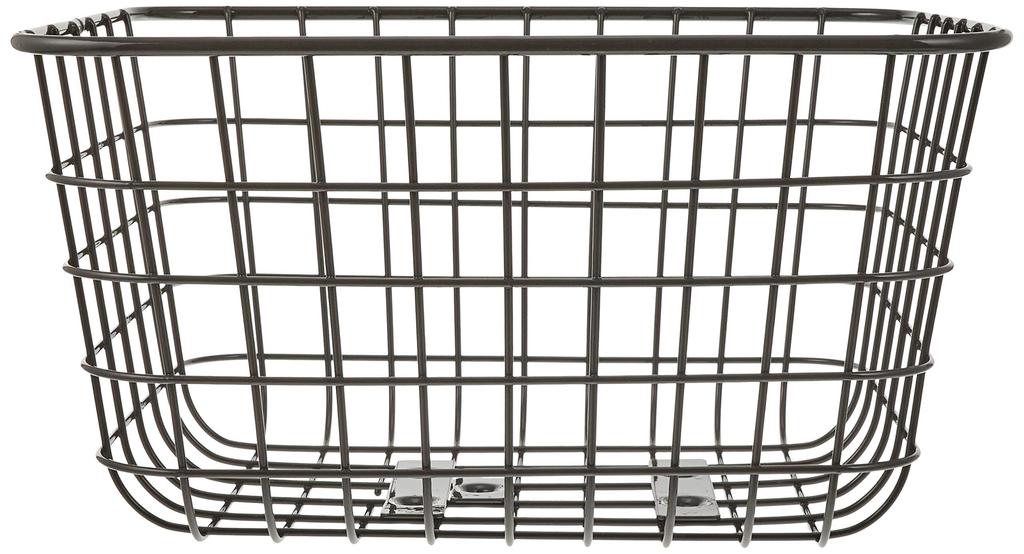 Bridgestone Bikke Large Basket with Polar Front DG P6459 F761927DG (Compatible Bikes) (Dark Gray) RBK-BKCB