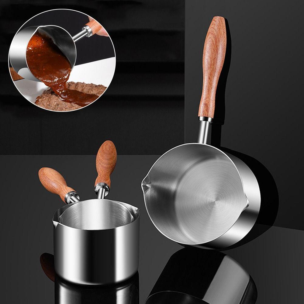 

Frying Milk Pot Non Stick Condiment Sauce Pan Household Chocolate Melting Pan