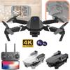 E88 Pro 4k Dual Camera Foldable Drone Remote Control Quadcopters With Handheld Gift Box