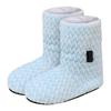 Women's and Men's Electric Heated Foot Warmers - Continuous Plug-In Heat Shoes
